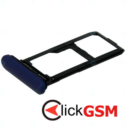 Suport Sim cu Suport Card Micro SD Albastru Sony Xperia 10 II q5s