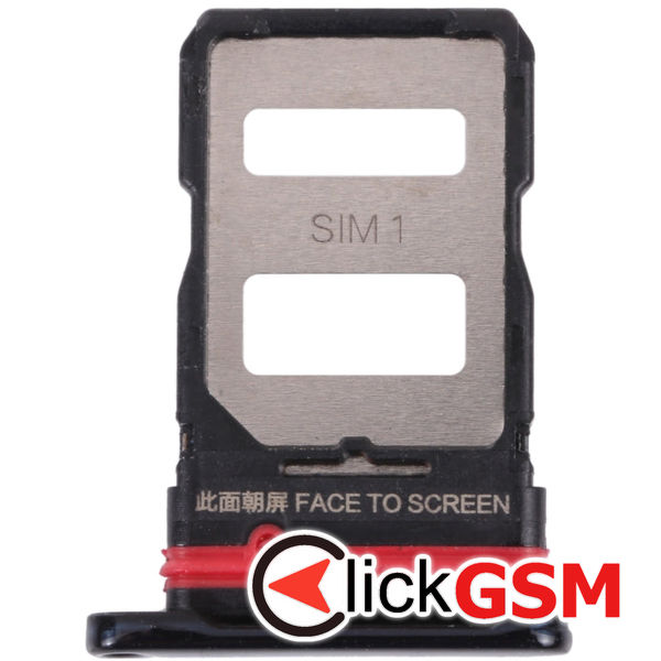 Piesa Suport Sim Cu Suport Card Negru Xiaomi 11t Pro 1z0z