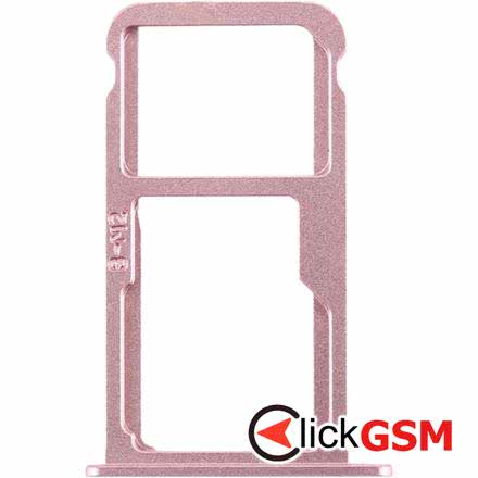 Suport Sim cu Suport Card Pink Huawei G9 Plus 2e08