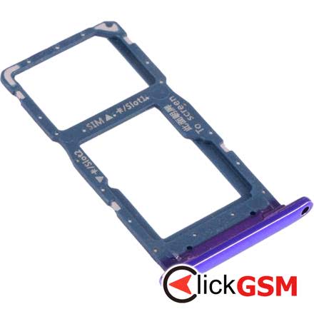 Suport Sim cu Suport Card Purple Huawei P smart 2019 2c95