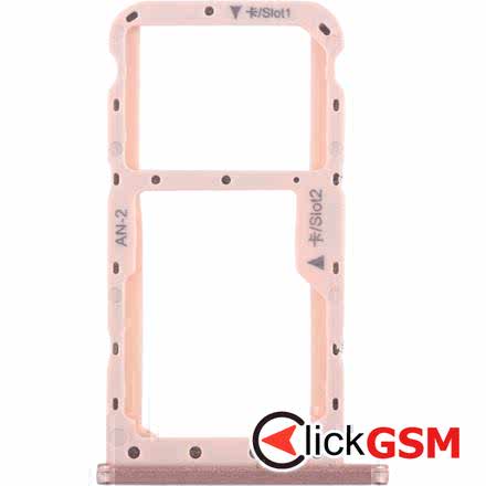 Suport Sim cu Suport Card Pink Huawei P20 Lite 2az0