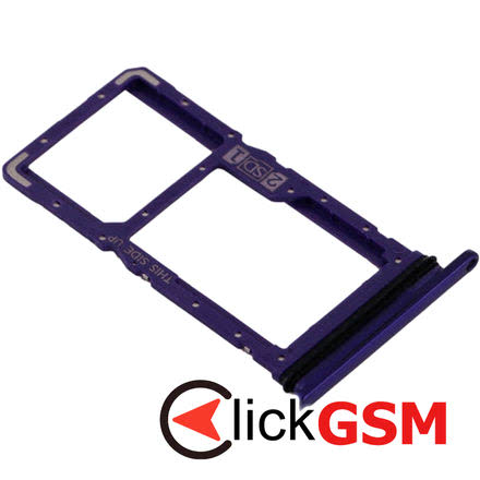 Suport Sim cu Suport Card Purple Motorola Moto G9 Power 22lp