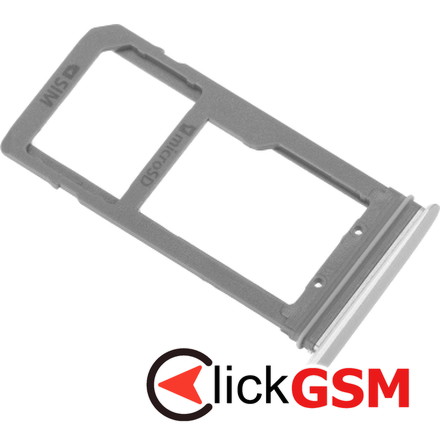 Suport Card - Suport SIM Samsung Galaxy S7 G930, Argintiu