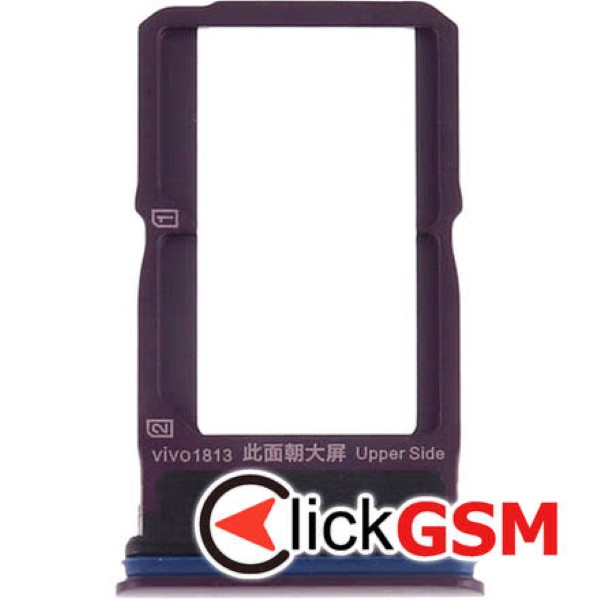 Suport Sim cu Suport Card Purple Vivo NEX Dual Display 1zv1