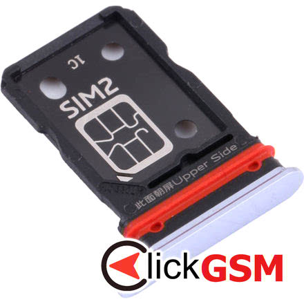 Suport Sim cu Suport Card Silver Vivo S9 5G 1zu2