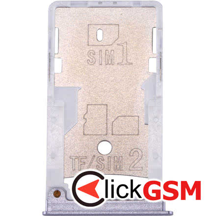 Suport Sim cu Suport Card Gri Xiaomi Mi Max 1z57