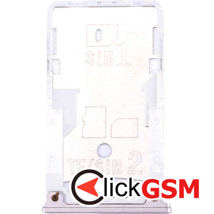 Suport Sim cu Suport Card Gri Xiaomi Redmi 4 1z4k
