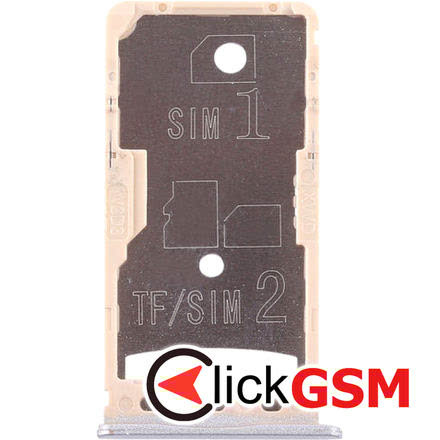 Suport Sim cu Suport Card Grey Xiaomi Redmi 5A 1z68