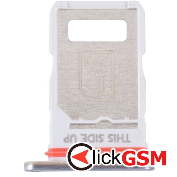 Piesa Piesa Suport Sim Cu Suport Card Silver Motorola Edge 30 Neo 2tzw