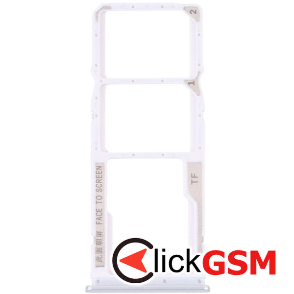 Piesa Suport Sim Cu Suport Card White Xiaomi Redmi 10 1z3o