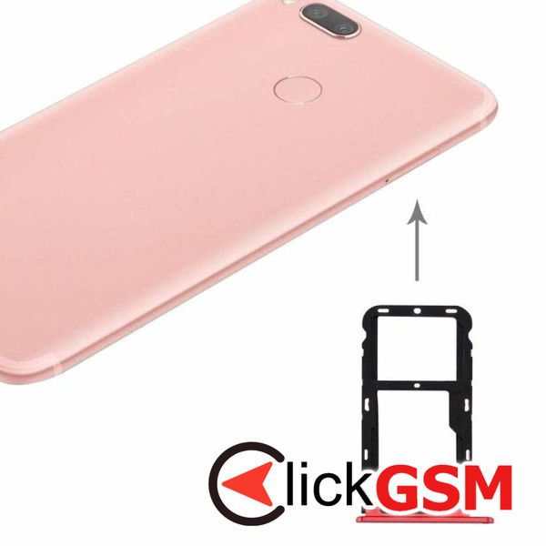 Piesa Suport Sim Cu Suport Card Xiaomi Mi 5x 1z5e