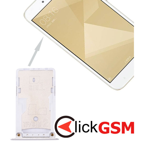 Piesa Suport Sim Cu Suport Card Xiaomi Redmi 4x 1z4t