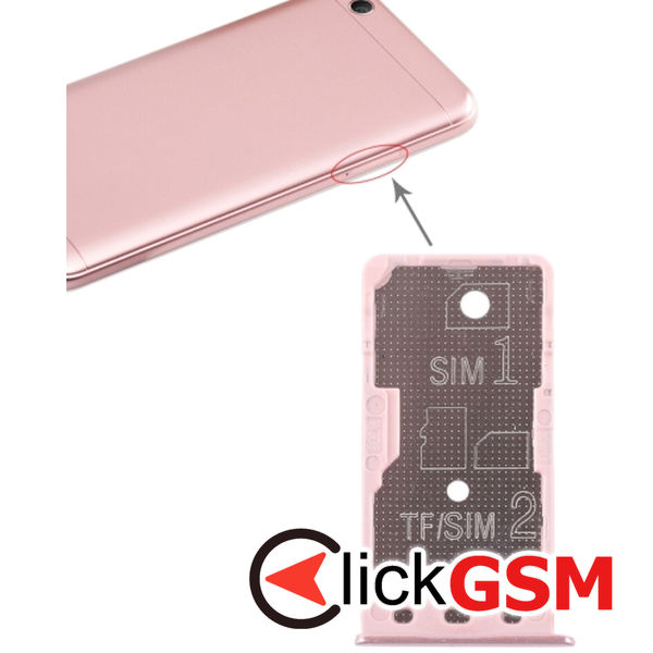 Piesa Suport Sim Cu Suport Card Xiaomi Redmi 5a 1z67