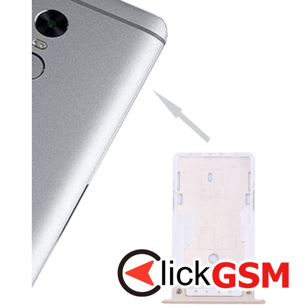 Piesa Suport Sim Cu Suport Card Xiaomi Redmi Note 4x 1z4j