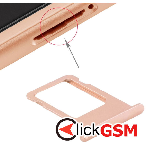 Piesa Suport Sim Gold Apple Iphone 6s Plus 4fkq