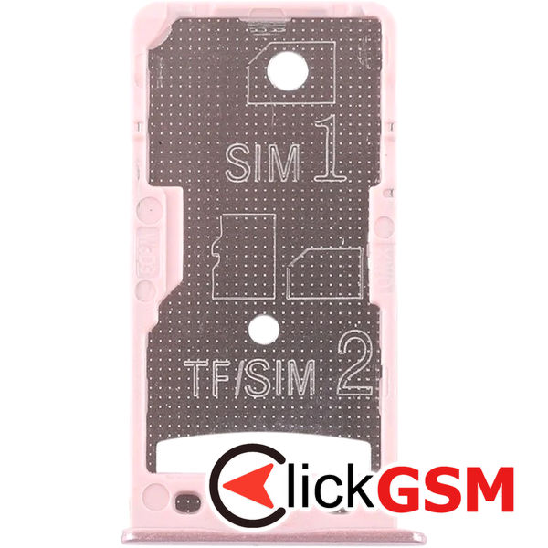 Piesa Suport Sim Gold Xiaomi Redmi 5a 427u