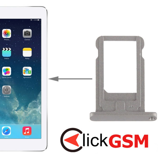 Piesa Suport Sim Grey Apple Ipad Air 2aqw