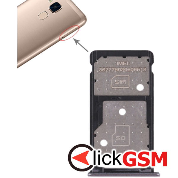 Piesa Suport Sim Grey Honor 5c 4n95