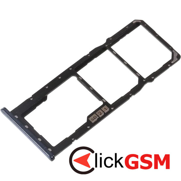 Piesa Piesa Suport Sim Negru Asus Zenfone Max Pro M1 4qkt