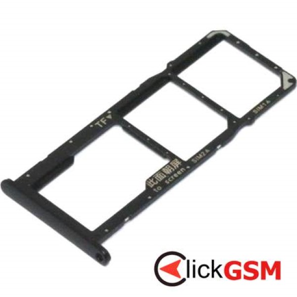 Piesa Piesa Suport Sim Negru Huawei Y6p 185f