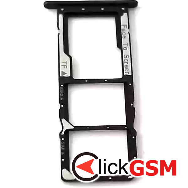 Piesa Piesa Suport Sim Negru Oukitel C35 3dk2