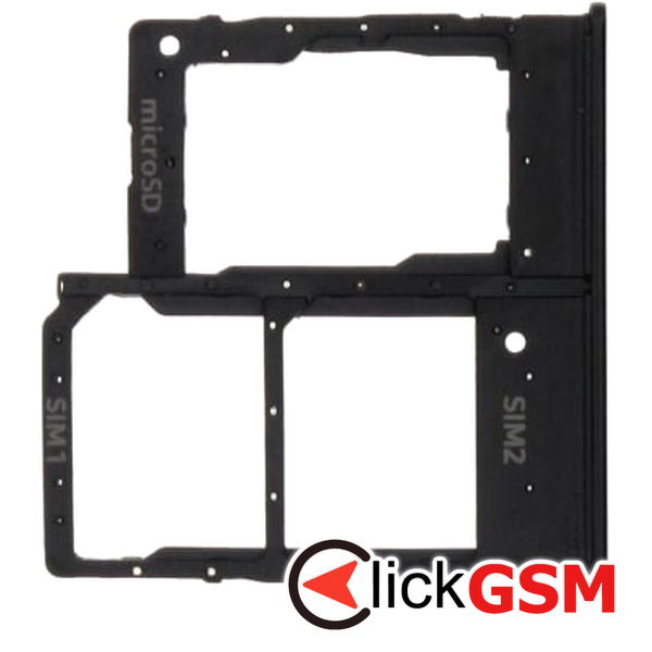 Piesa Suport Sim Negru Samsung Galaxy A20e 2hkn