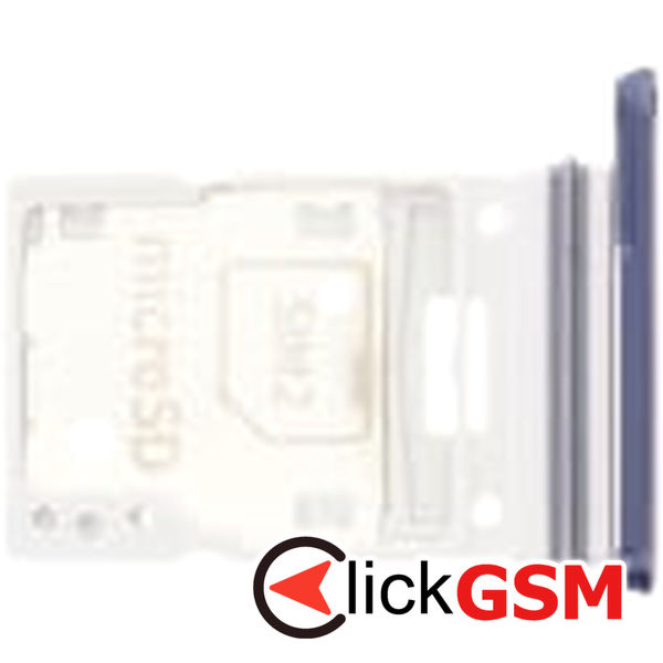 Piesa Piesa Suport Sim Negru Samsung Galaxy A55 3h1w