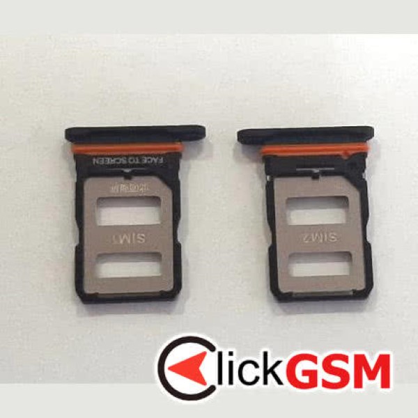 Piesa Piesa Suport Sim Negru Xiaomi 12 Lite 381f