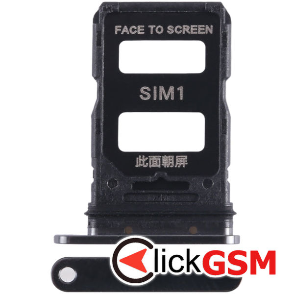 Piesa Suport Sim Negru Xiaomi 13 3ewh