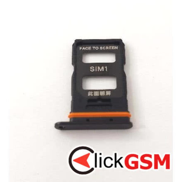 Piesa Piesa Suport Sim Negru Xiaomi 13 Ultra 37hp