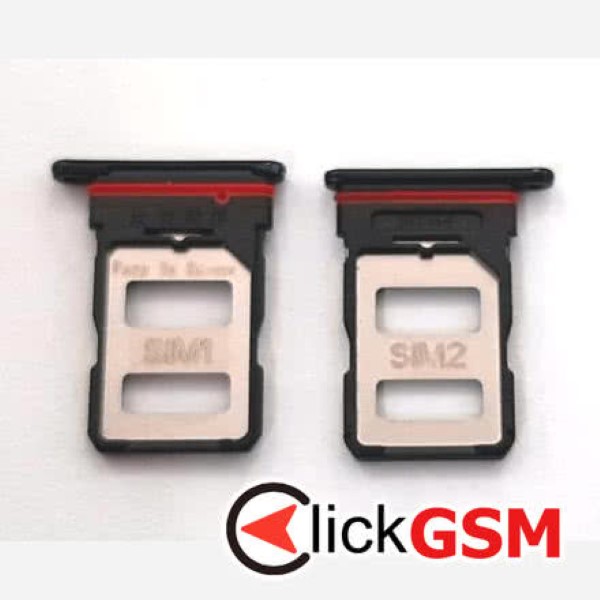 Piesa Suport Sim Negru Xiaomi Poco F3 38xs