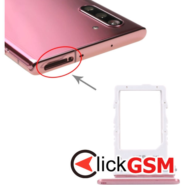 Piesa Suport Sim Pink Samsung Galaxy Note10 5g 4daj