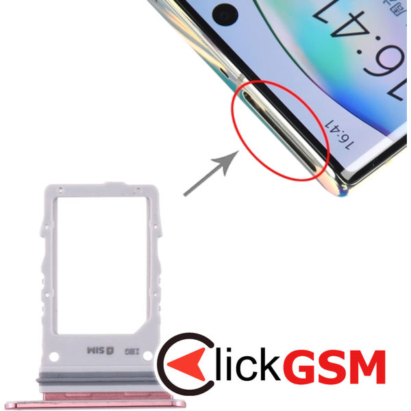 Piesa Suport Sim Pink Samsung Galaxy Note10.plus 5g 4d9h