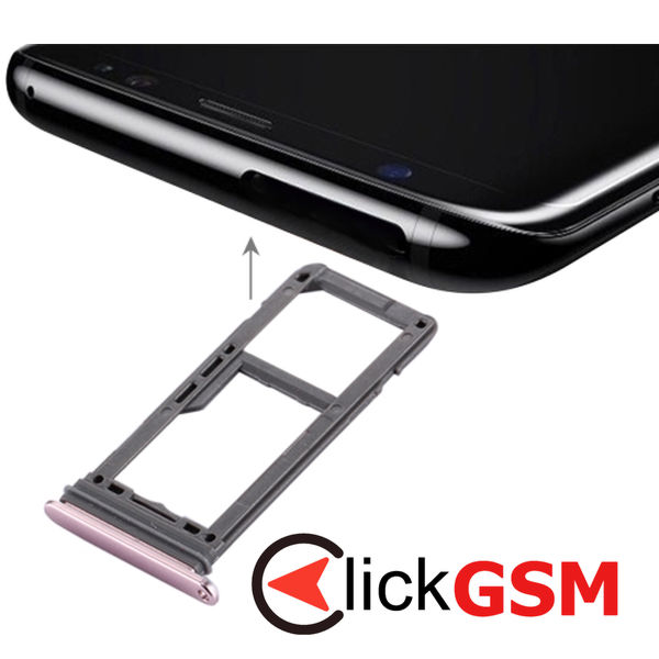 Piesa Suport Sim Pink Samsung Galaxy S8 4dpe