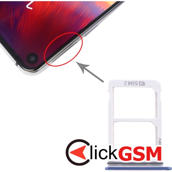 Piesa Suport Sim Samsung Galaxy A9 Pro 2019 4dqq