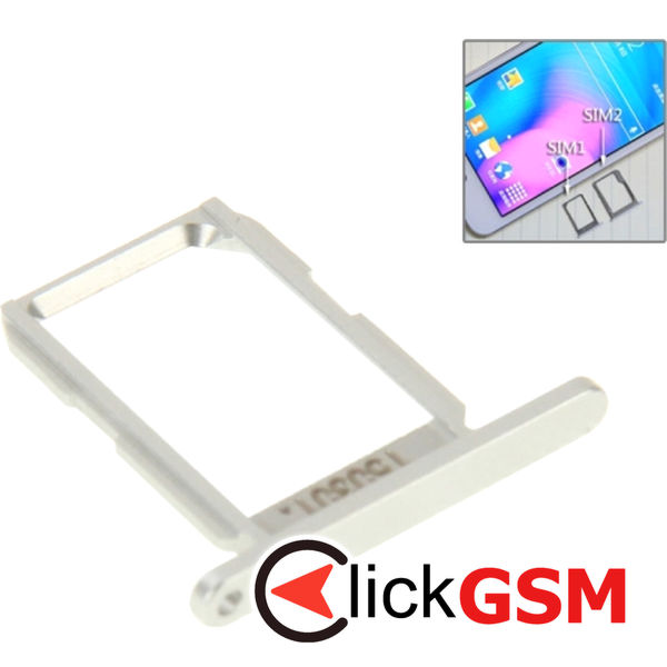 Piesa Suport Sim Silver Samsung Galaxy A3 4o20