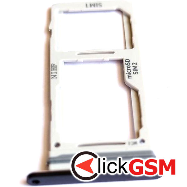 Piesa Suport Sim Swap Negru Samsung Galaxy S20.plus 5g Fxm