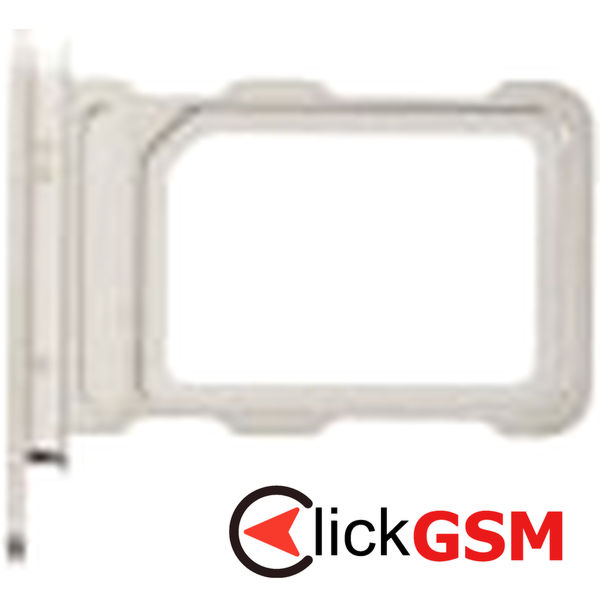Piesa Suport Sim White Apple Iphone 16 Pro Max 55ke
