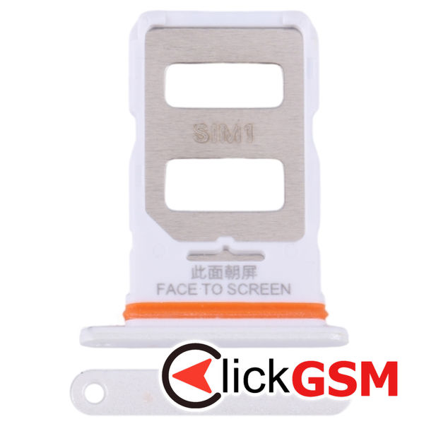 Piesa Suport Sim White Xiaomi Redmi Note 13 Pro 3f0m