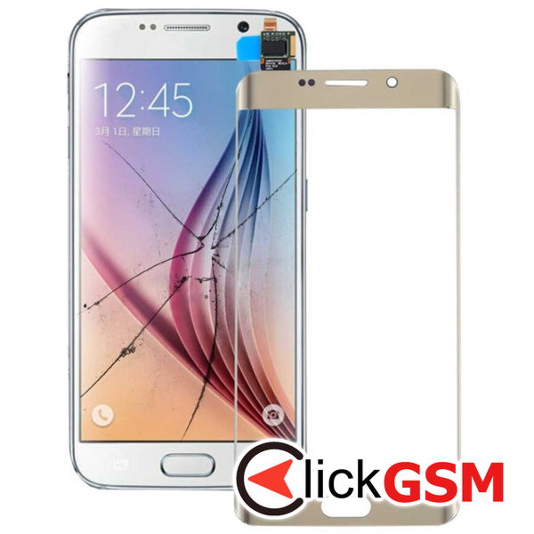 Piesa Touchscreen Black Samsung Galaxy S6 Edge.plus 4e8z