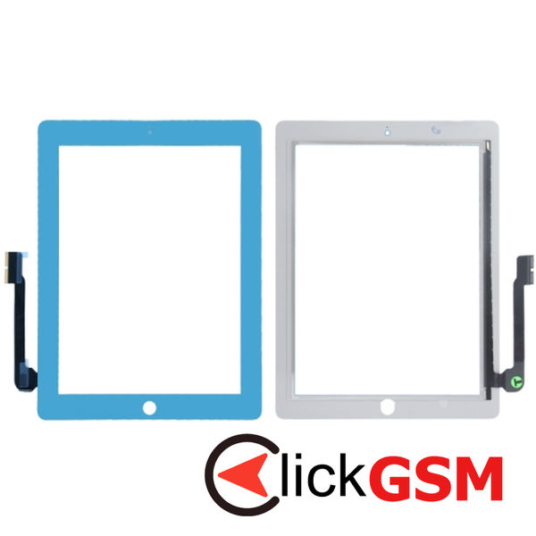 Piesa Piesa Touchscreen Blue Apple Ipad 4 20qq