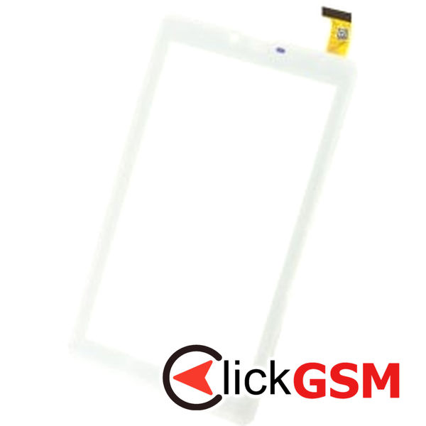 Piesa Touchscreen Cu Sticla Alb Allview Ax4 Nano Plus Fsd