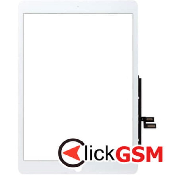 Piesa Touchscreen Cu Sticla Alb Apple Ipad 10.2 2019 Prq