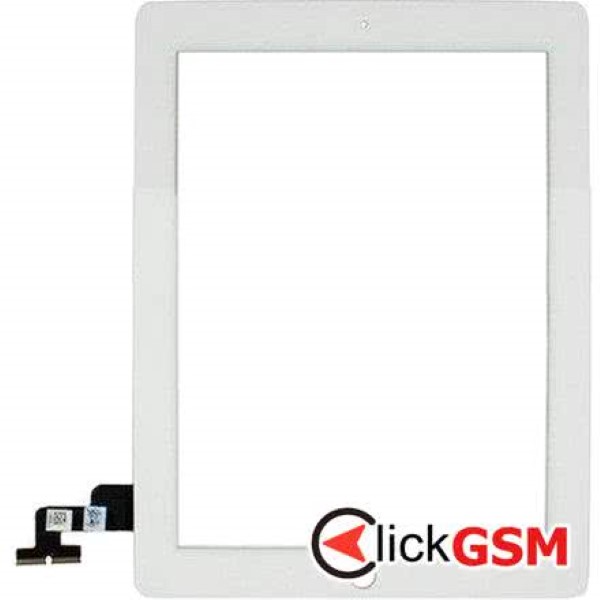 Piesa Piesa Touchscreen Cu Sticla Alb Apple Ipad 2 1h5y