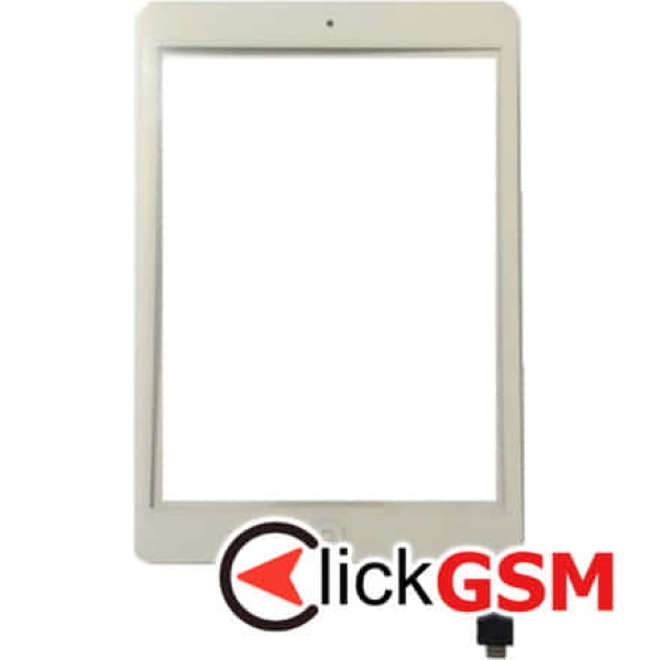 Piesa Touchscreen Cu Sticla Alb Apple Ipad Mini Pqf