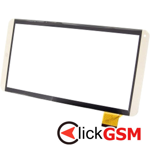 Piesa Touchscreen Cu Sticla Auriu Mediacom Smartpad I2 Fqz