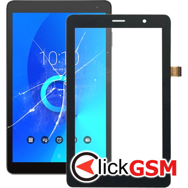 Piesa Piesa Touchscreen Cu Sticla Negru Alcatel 1t 10 2zue