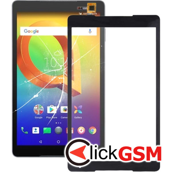 Piesa Touchscreen Cu Sticla Negru Alcatel A3 2zwj