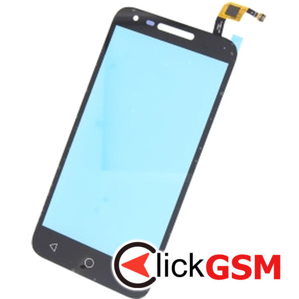 Piesa Touchscreen Cu Sticla Negru Alcatel U5 Dgj