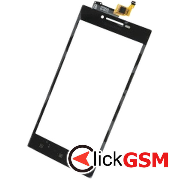 Piesa Touchscreen Cu Sticla Negru Lenovo P70 D8a